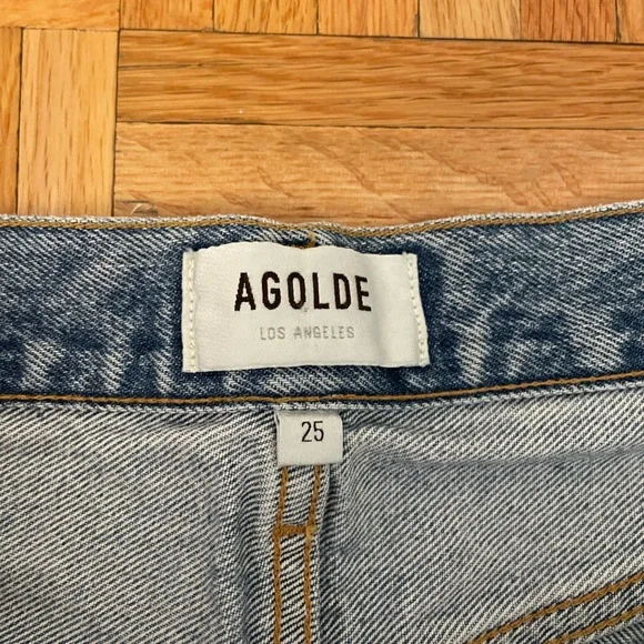 Agolde mid-rise straight leg jeans - Picture 4 of 4